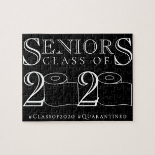 Seniors 2020 The Quarantined Class of Graduates Jigsaw Puzzle