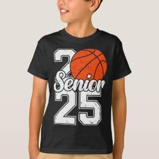 Seniors 25 Graduation Sketll Player Funny Cl Of 20 T-Shirt