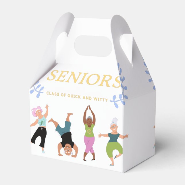 Seniors Favor Box (Front Side)