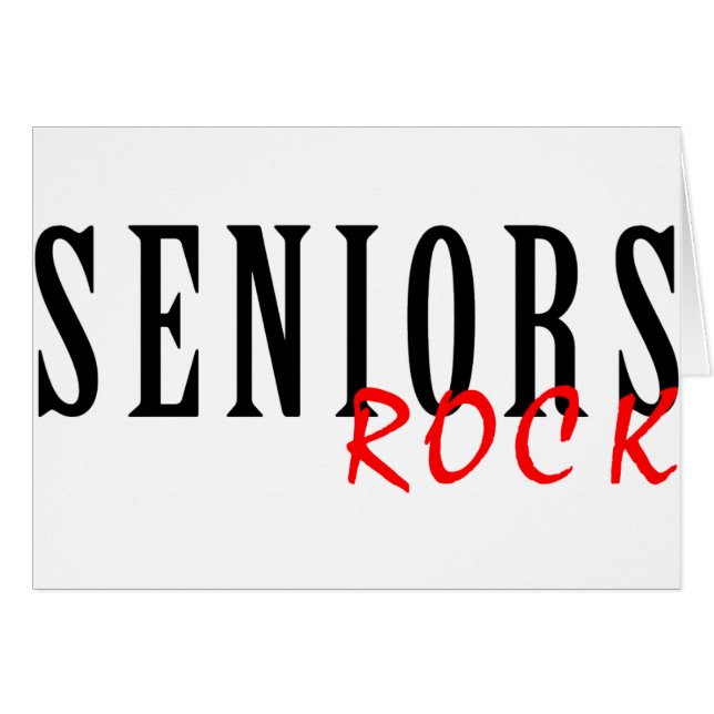 Seniors Rock (Devant horizontal)