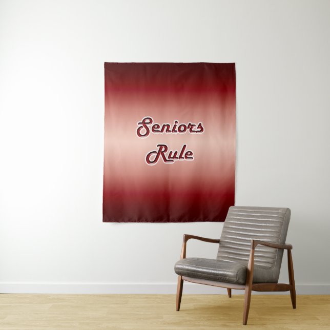 Seniors Rule Tapestry (In Situ)
