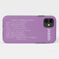 "Senior's Texting Codes" Custom 