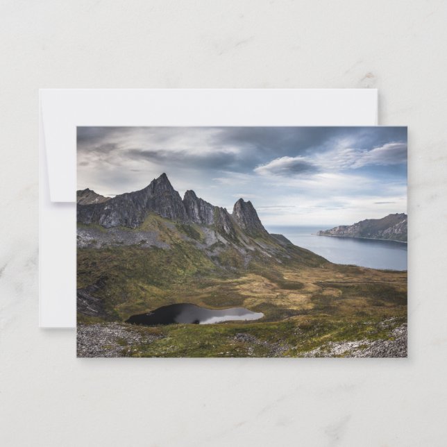 Senja Island Norway Card (Front)