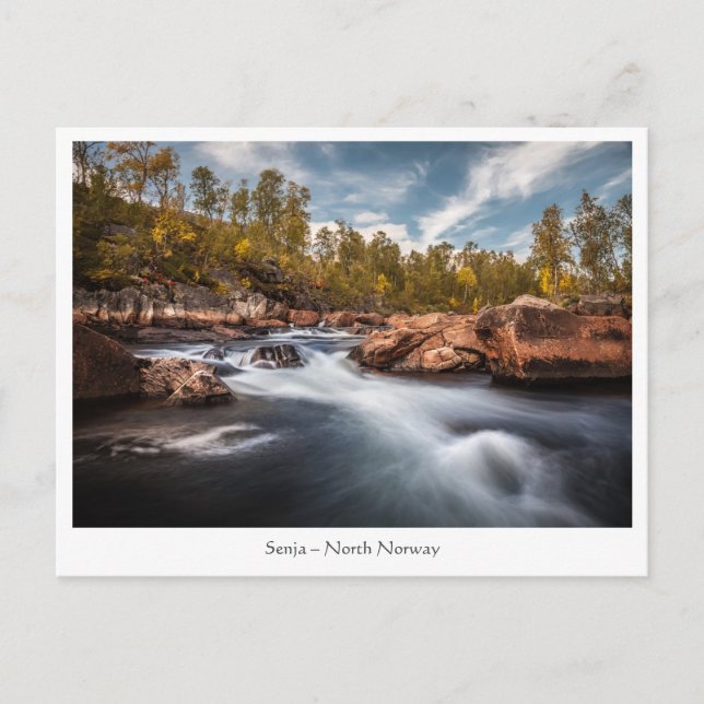 Senja Island Norway Postcard (Front)