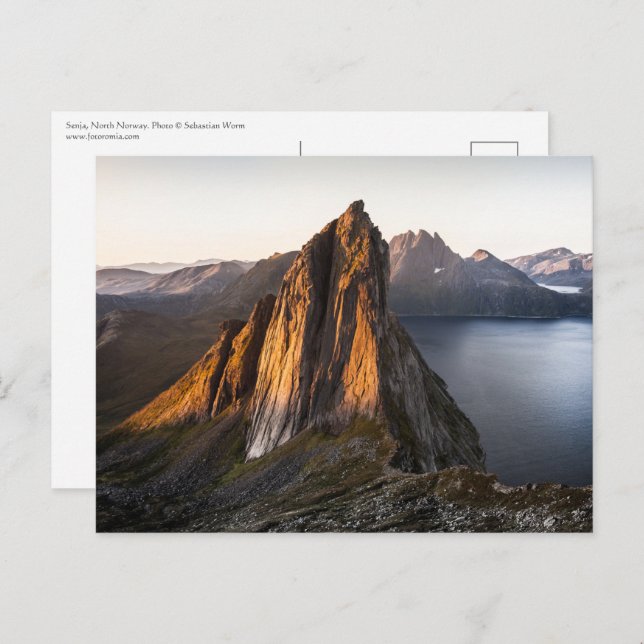 Senja Island Norway Postcard (Front/Back)