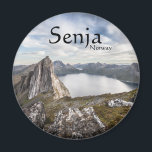 Senja Magnet<br><div class="desc">Landscape photograph: Mount Segla on the island of Senja in North Norway,  Scandinavia.</div>