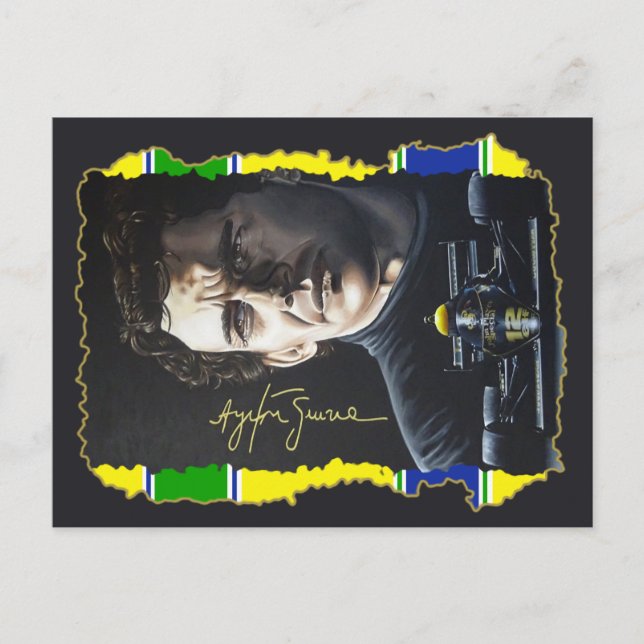 Senna Painting Postcard (Front)