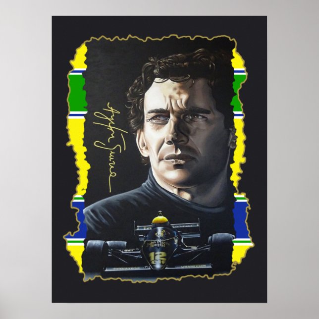 Senna Painting Poster (Front)