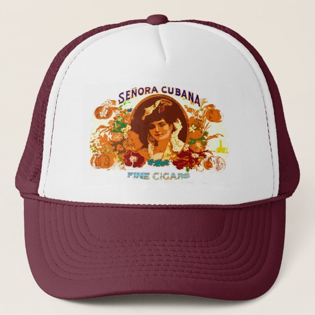 SENORA CUBANA TRUCKER HAT (Front)