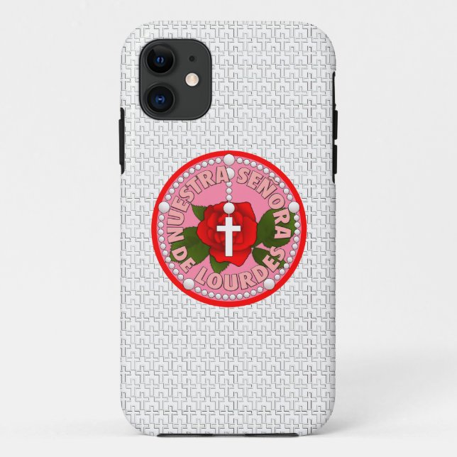 Señora De Lourdes Case-Mate iPhone Case (Back)