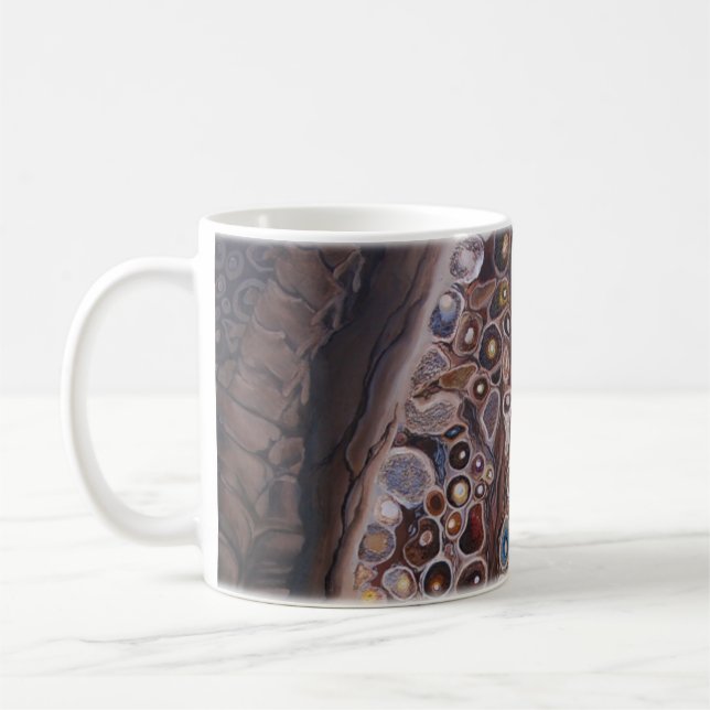 "Sensation: Dorsal Root Ganglion" coffee cup! Mug (Left)