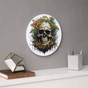 🕰️ 💀 Sensation Horloge murale du crâne 💀 🕰️
