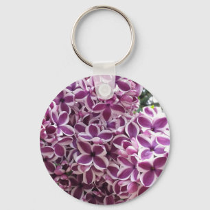 Sensation Lilac Flowers Keychain