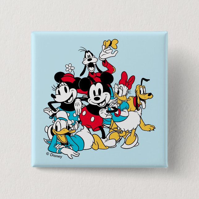 Sensational 6 | A Classic Group Shot 2 Inch Square Button (Front)