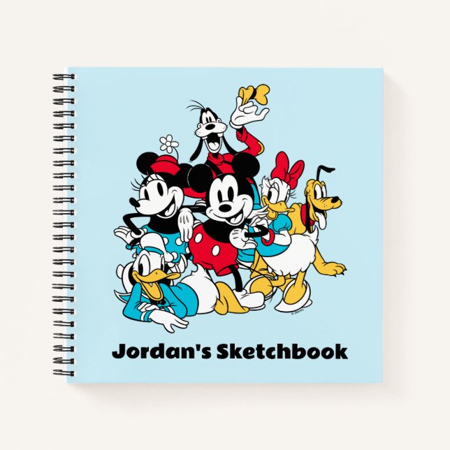 Sensational 6 | A Classic Group Shot Sketch Notebook (Front)