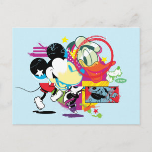 Sensational 6   A Modern Collage Design Postcard
