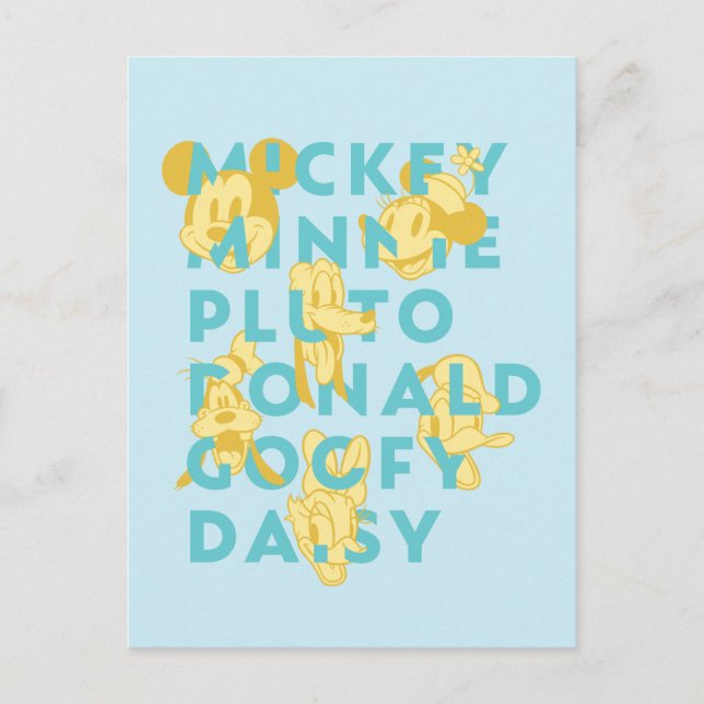 Sensational 6 | All Their Names Postcard (Front)