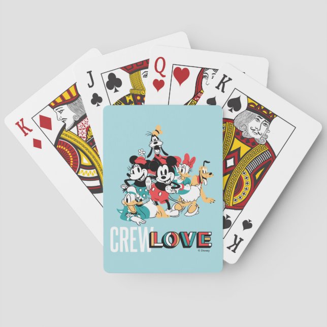 Sensational 6 | Crew Love Playing Cards (Back)