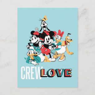 Sensational 6   Crew Love Postcard