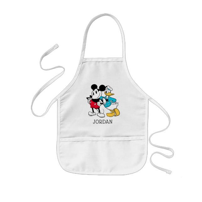 Sensational 6  | Mickey Mouse & Donald Duck Kids Apron (Front)