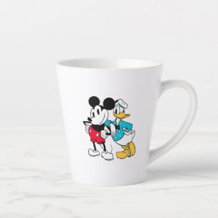 Sensational 6    Mickey Mouse & Donald Duck Latte Mug