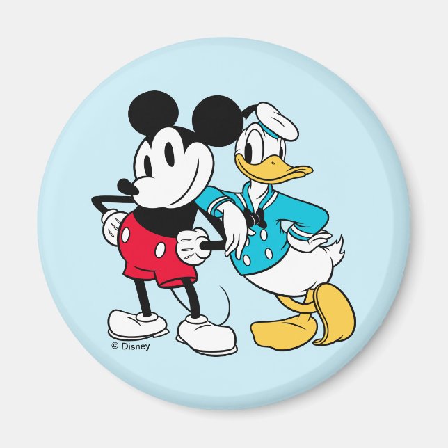 Sensational 6  | Mickey Mouse & Donald Duck Magnet (Front)