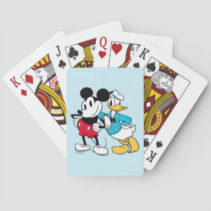 Sensational 6    Mickey Mouse & Donald Duck Playing Cards