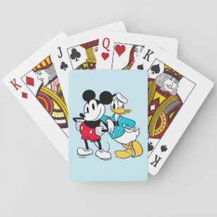 Sensational 6    Mickey Mouse & Donald Duck Playing Cards