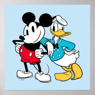 Sensational 6 Mickey Mouse & Donald Duck Poster