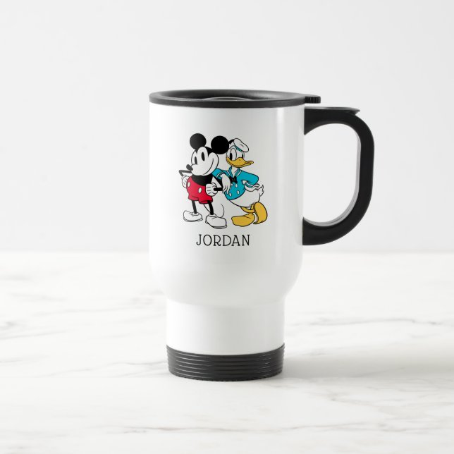 Sensational 6  | Mickey Mouse & Donald Duck Travel Mug (Right)