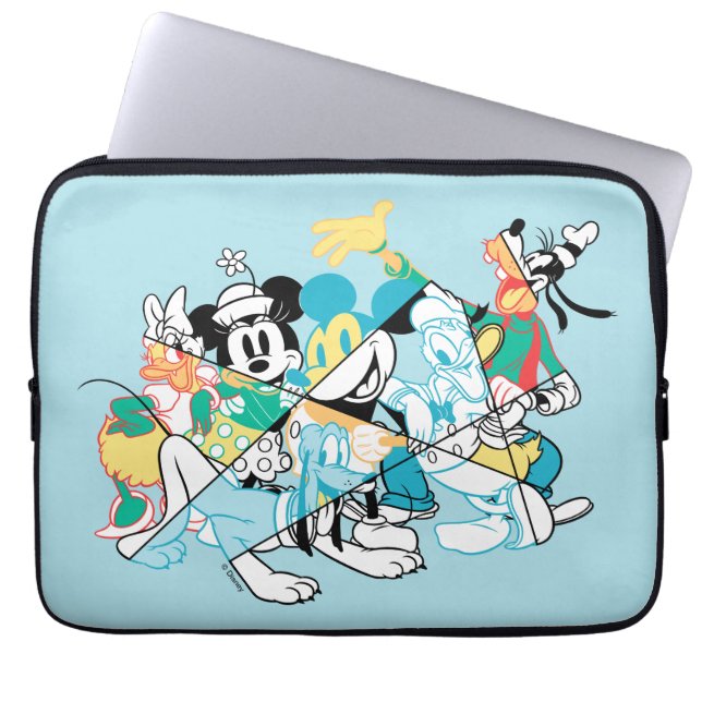 Sensational 6 | Modern Group of Friends Laptop Sleeve (Front)
