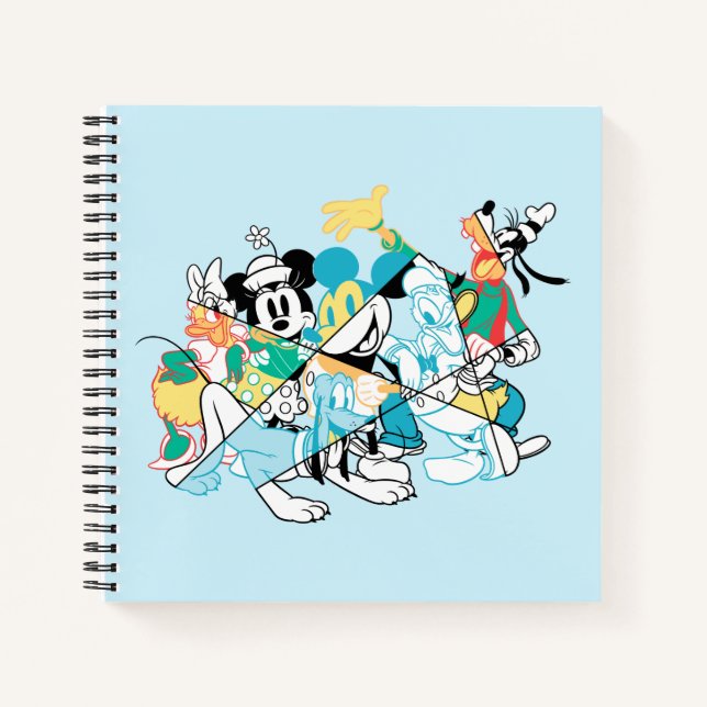 Sensational 6 | Modern Group of Friends Notebook (Front)