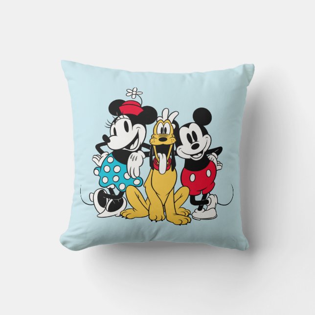 Sensational 6 | Trio of Friends Throw Pillow (Front)