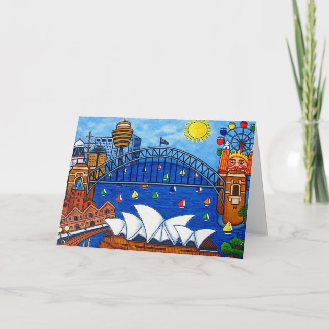 Sensational Sydney Greeting Card (Front)