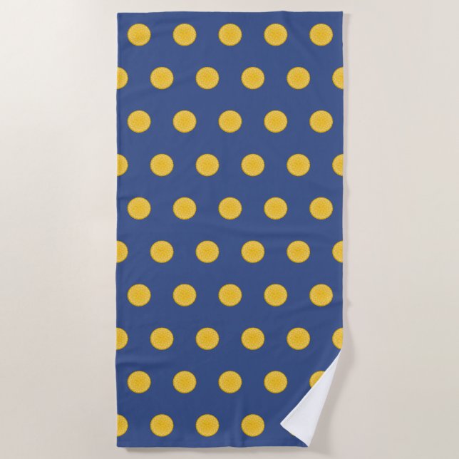 Sensational Synura Beach Towel (Front)