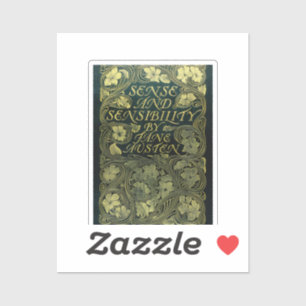 Sense and Sensibility Cover Sticker