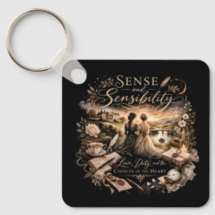 Sense and Sensibility Keychain