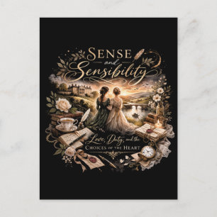 Sense and Sensibility Postcard