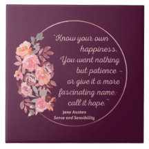 Sense And Sensibility Quote I - Cute Style
