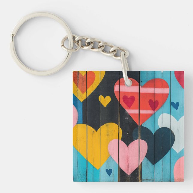 sense of love keychain (Front)