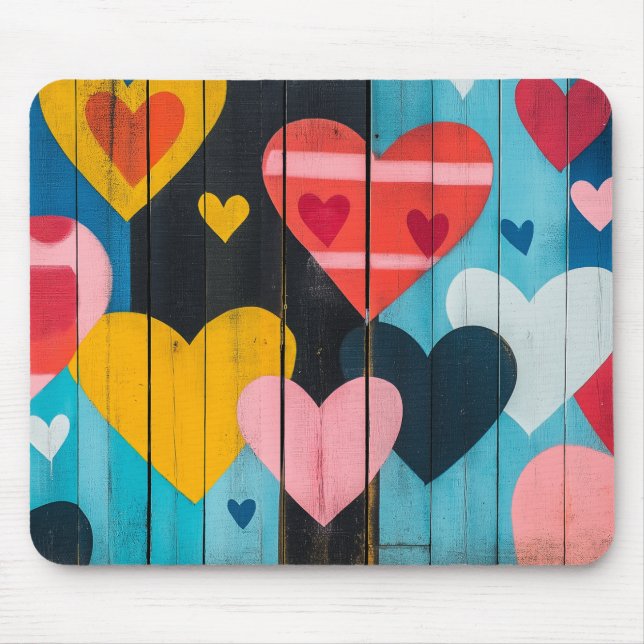 sense of love mouse pad (Front)