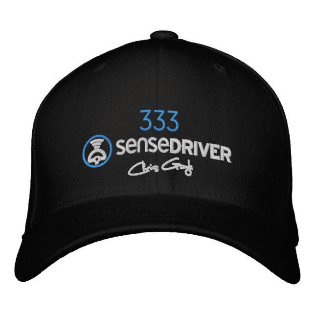 SenseDriver + 333 Chris Gayle Hat (Front)