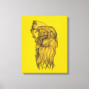 Sensenmann - The Death Canvas Print