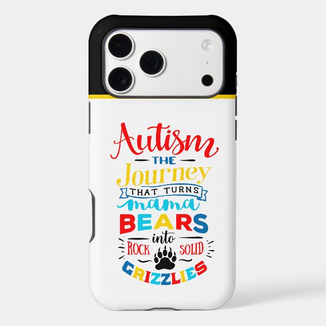Sensibilisation à l'autisme - Coque Apple iPhone 1 (Verso)