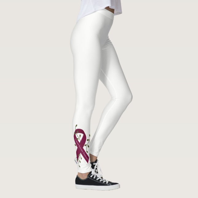 Sensibilisation à l'neurysme Leggings au ruban (Droite)
