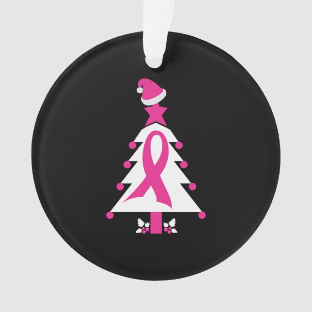 Sensibilisation au cancer du sein de Noël (devant)