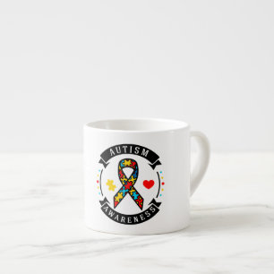 Sensibilisation sur l'autisme-Espresso Mug