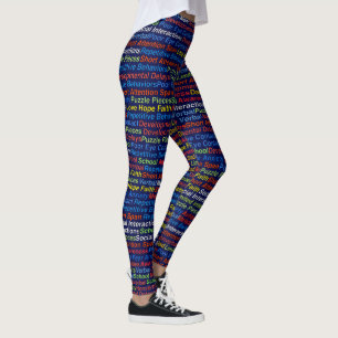Sensibilisation sur l'autisme - Leggings