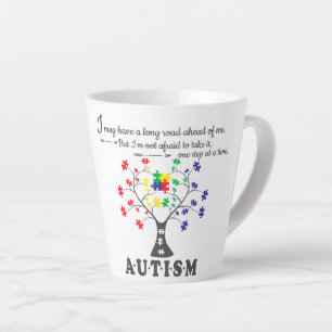 Sensibilisation sur l'autisme - Petite Mug en latt