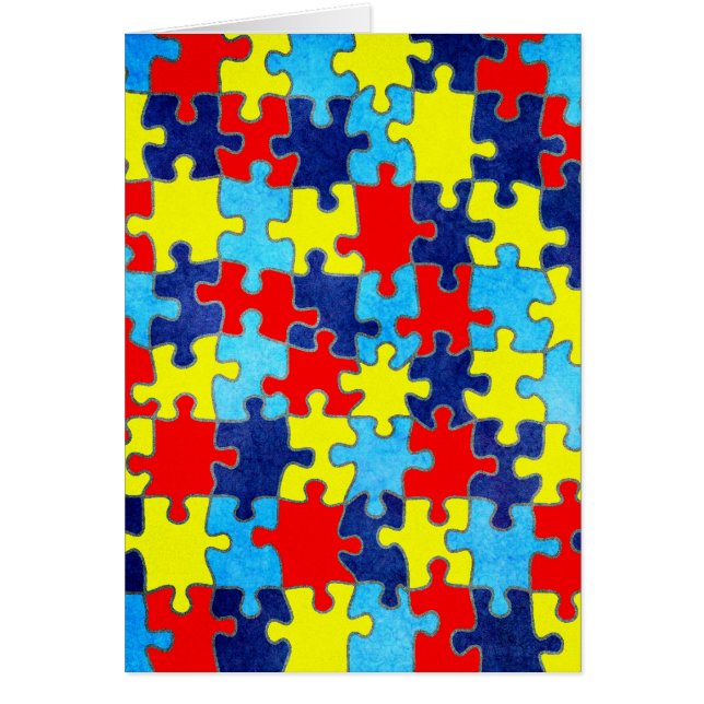 Sensibilisation sur l'autisme-Puzzle par Shirley T (Devant)